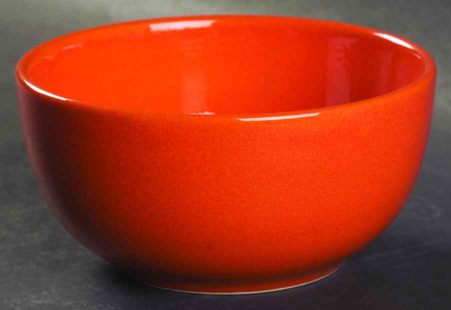 Fun Factory Freestyle Orange (Germany) Coupe Cereal Bowl by Waechtersbach-1