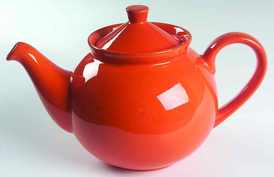 Fun Factory Freestyle Orange (Germany) Teapot & Lid by Waechtersbach-1