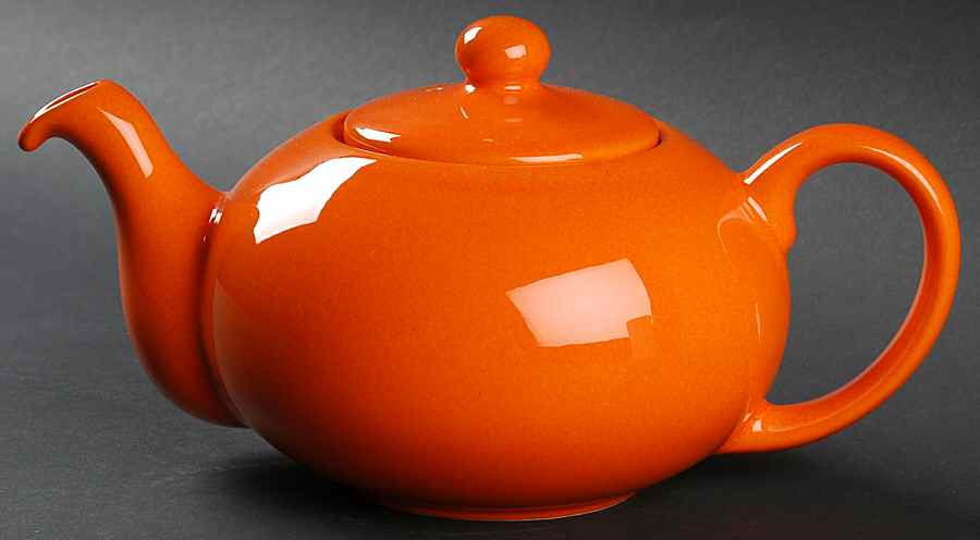 Fun Factory Freestyle Orange (Germany) Teapot & Lid by Waechtersbach-1