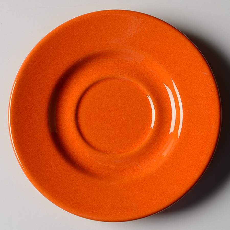 Fun Factory Freestyle Orange (Germany) Saucer for Demitasse Cup by Waechtersbach-1