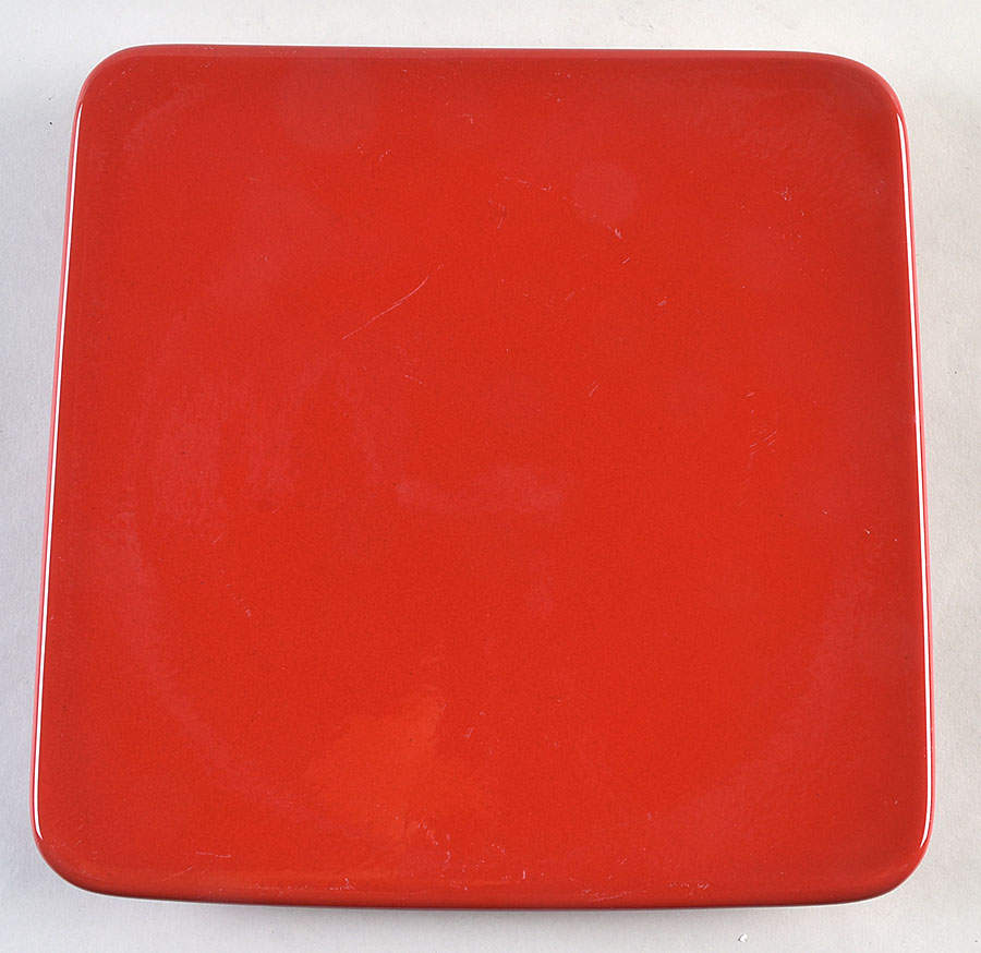 Fun Factory Freestyle Red-Cherry (Germany) Square Dinner Plate by Waechtersbach-1