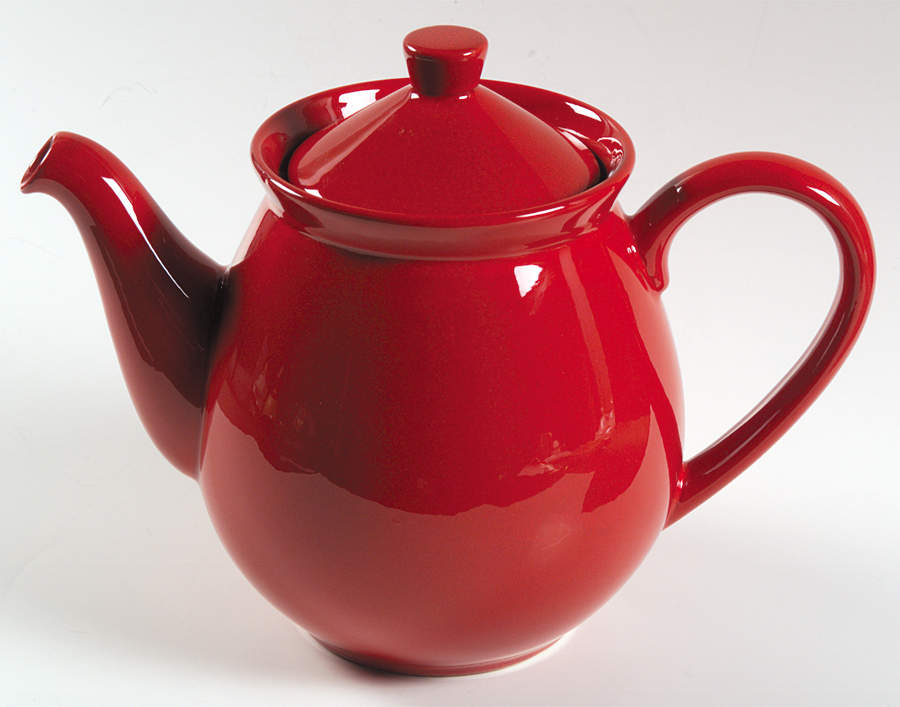 Fun Factory Freestyle Red-Cherry (Germany) Teapot & Lid by Waechtersbach-1