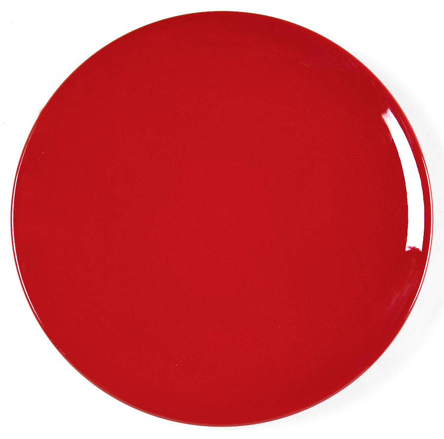 Fun Factory Freestyle Red-Cherry (Germany) Coupe Salad/Dessert Plate by Waechtersbach-1