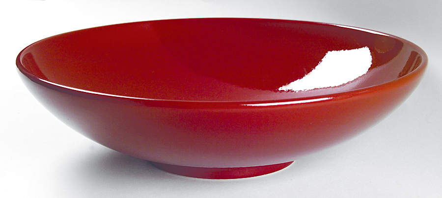 Fun Factory Freestyle Red-Cherry (Germany) Low Fruit/Pasta Bowl by Waechtersbach-1