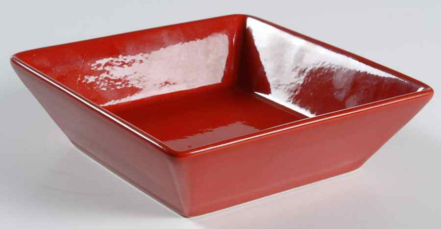 Fun Factory Freestyle Red-Cherry (Germany) 5" Square Dish by Waechtersbach-1
