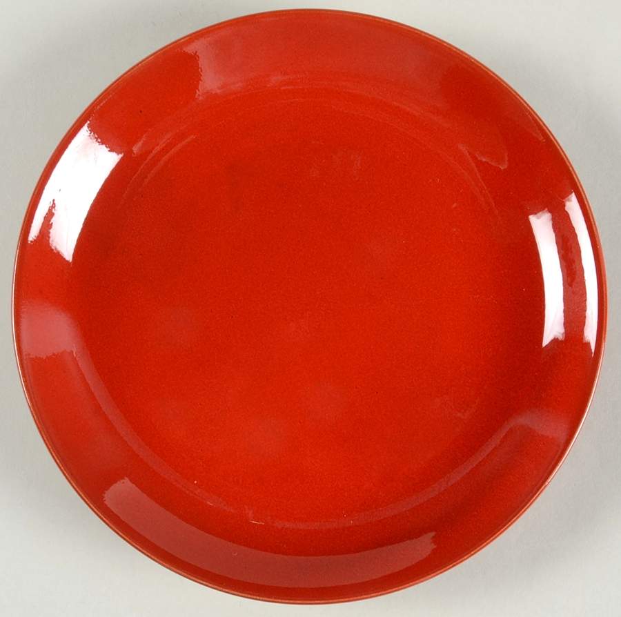 Fun Factory Freestyle Red-Cherry (Germany) Salad Plate by Waechtersbach-1