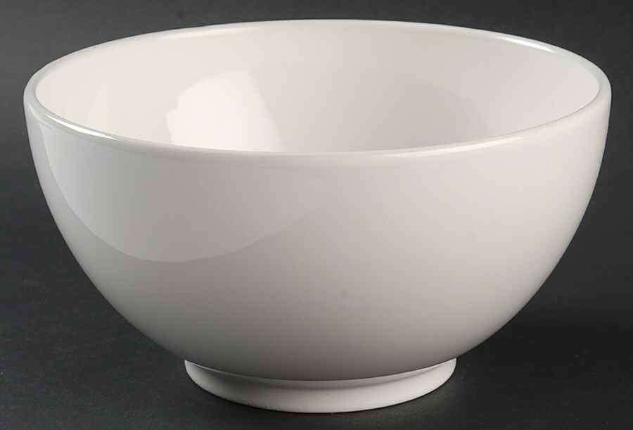 Fun Factory Freestyle White (Germany) 7" Round Vegetable Bowl by Waechtersbach-1
