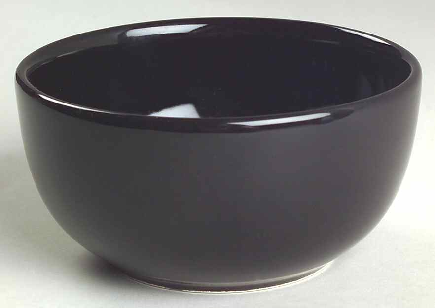 Fun Factory Freestyle Black (Germany) Coupe Cereal Bowl by Waechtersbach-1