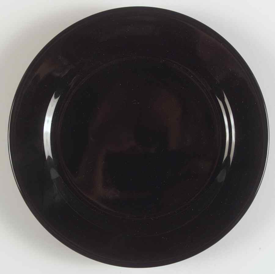 Fun Factory Freestyle Black (Germany) Salad Plate by Waechtersbach-1
