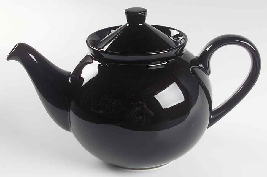 Fun Factory Freestyle Black (Germany) Teapot & Lid by Waechtersbach-1