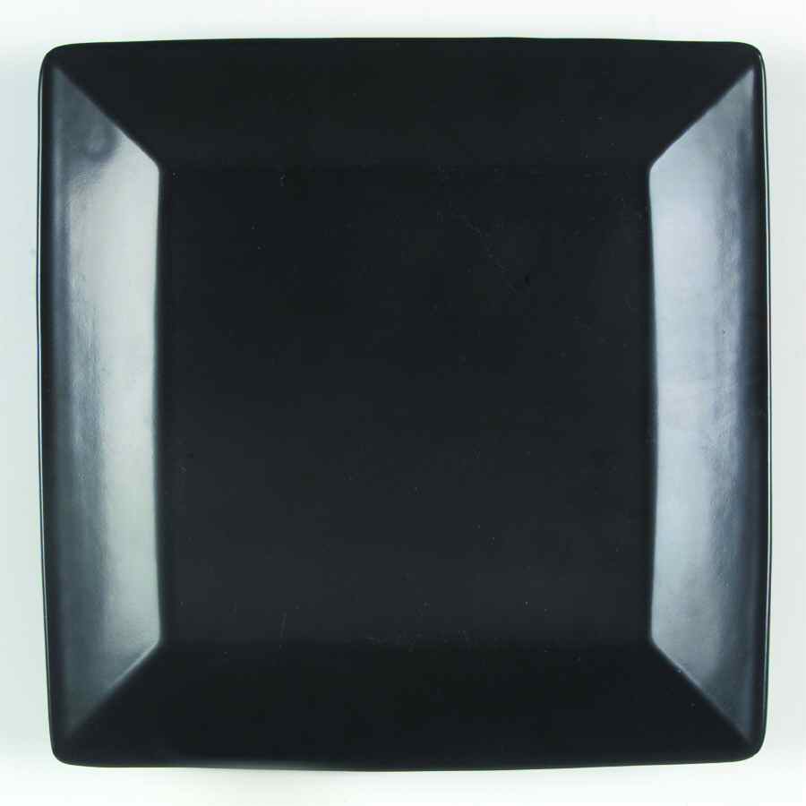 Asia Black (Shadow) Square Dinner Plate by Waechtersbach-1