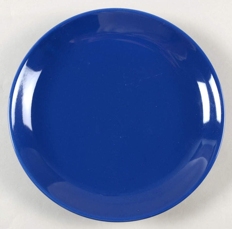 Fun Factory Royal Blue (Germany) Coupe Salad Plate by Waechtersbach-1