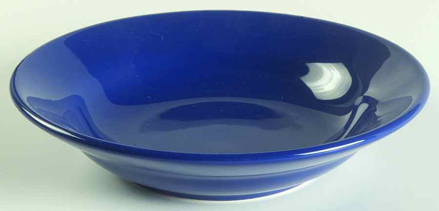 Fun Factory Royal Blue (Germany) Rim Soup Bowl by Waechtersbach-1