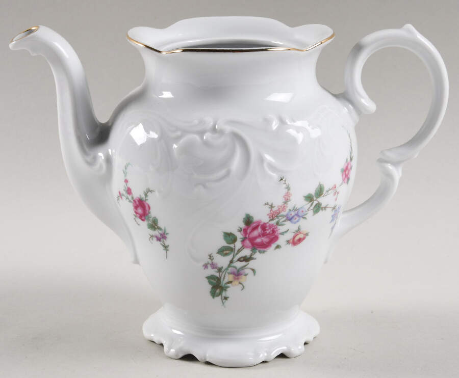 Rose Garden Mini Coffee Pot No Lid by Wawel-1