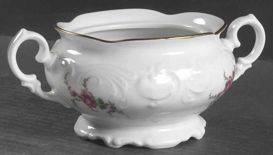 Rose Garden Sugar Bowl No Lid by Wawel-1