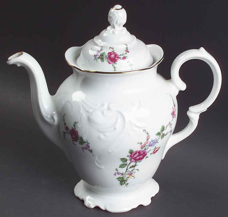 Rose Garden Mini Coffee Pot & Lid by Wawel-1