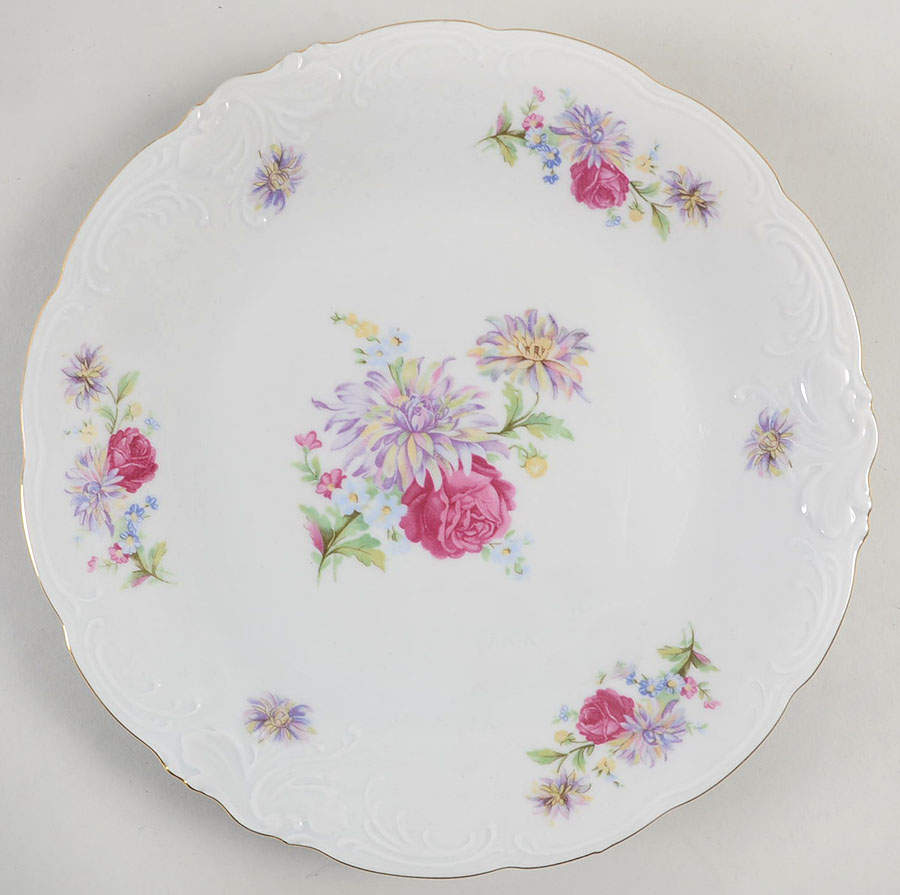 Bouquet Dinner Plate by Wawel-1