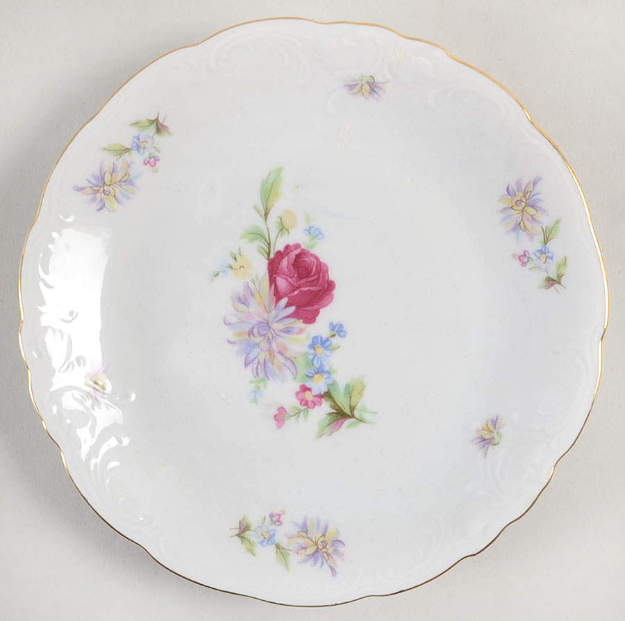 Bouquet Bread & Butter Plate by Wawel-1