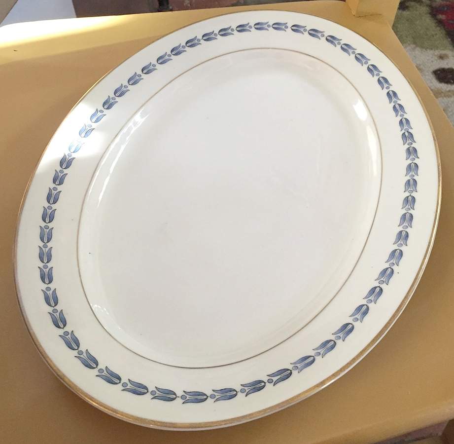 WAR67 12" Oval Serving Platter by Warwick-1