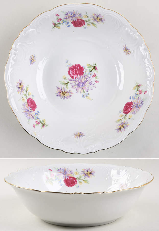 WLB28 9" Round Vegetable Bowl by Walbrzych-1