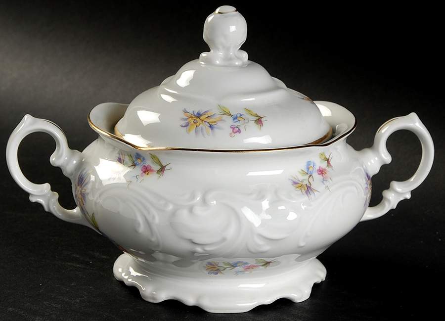 WLB28 Sugar Bowl & Lid by Walbrzych-1