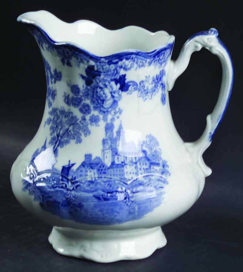 Togo (Transferware, No Gold) 16 Oz Pitcher by F Winkle-1