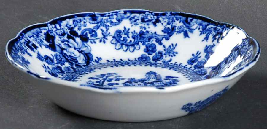 Togo (Transferware, No Gold) Fruit/Dessert (Sauce) Bowl by F Winkle-1