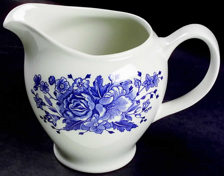 Kew Blue 21 Oz Pitcher by Wood & Sons-1