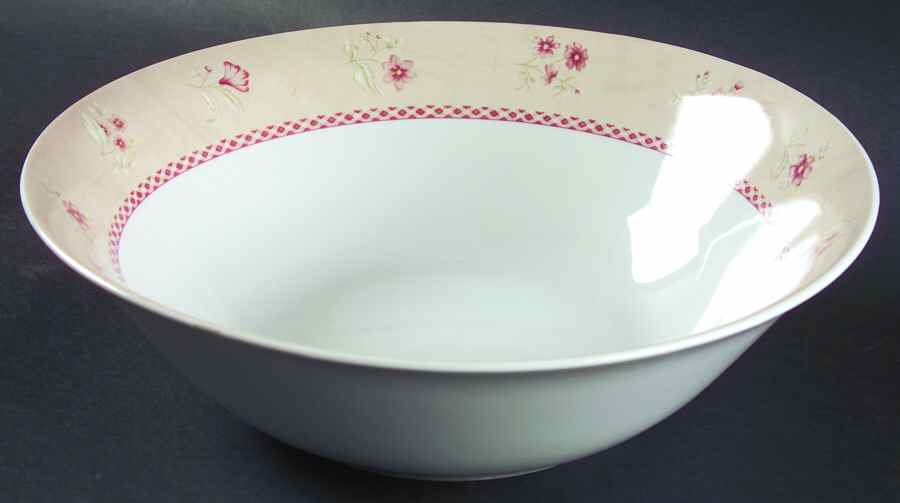 Norfolk Rose 10" Round Vegetable Bowl by Waverly-1