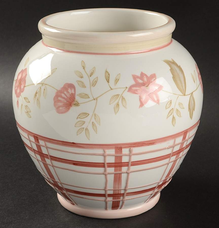 Norfolk Rose Medium Canister No Lid by Waverly-1