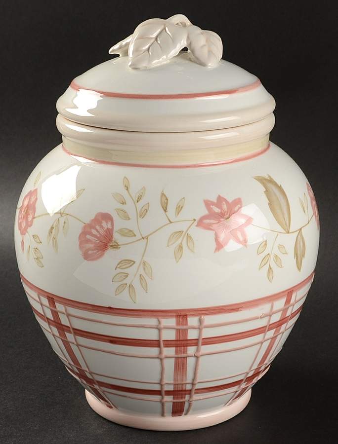 Norfolk Rose Medium Canister & Lid by Waverly-1