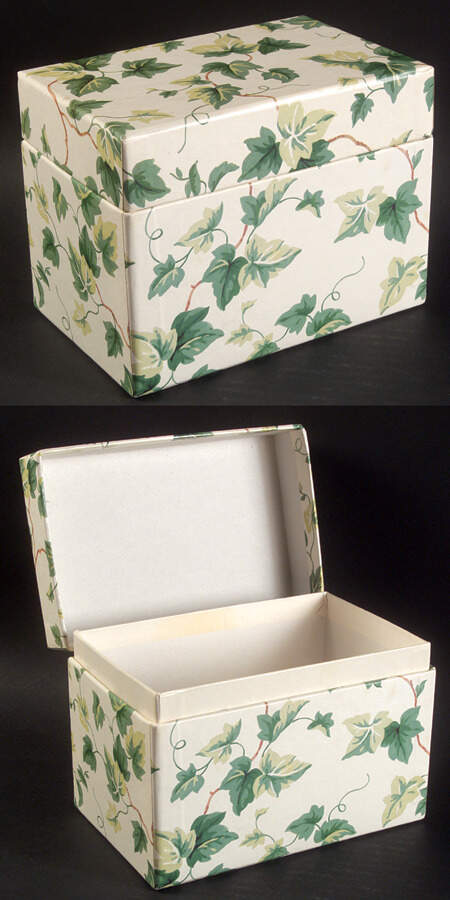 Gazebo Cardboard Recipe Box by Waverly-1
