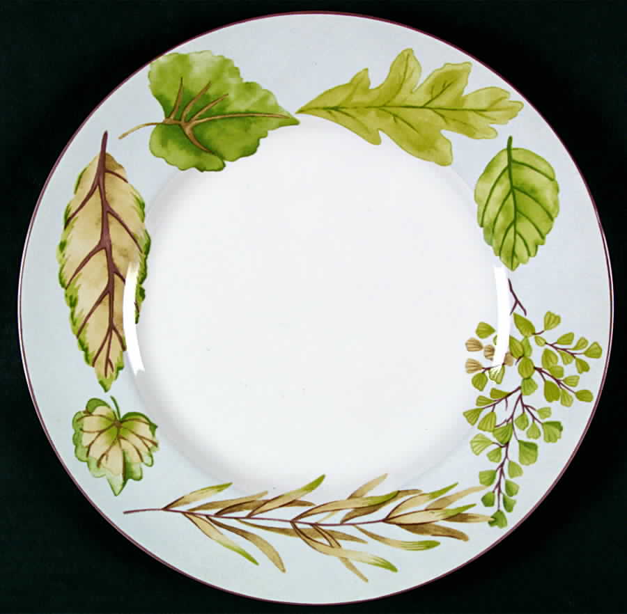 Just Leaves Dinner Plate by Waverly-1
