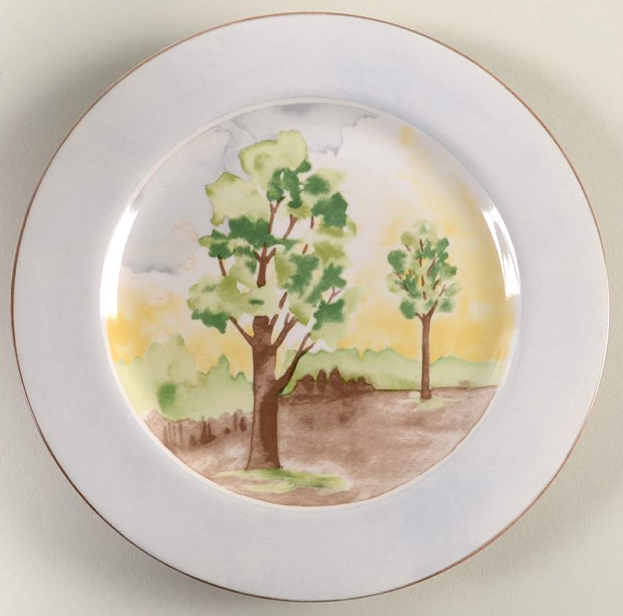 Just Leaves Salad Plate by Waverly-1