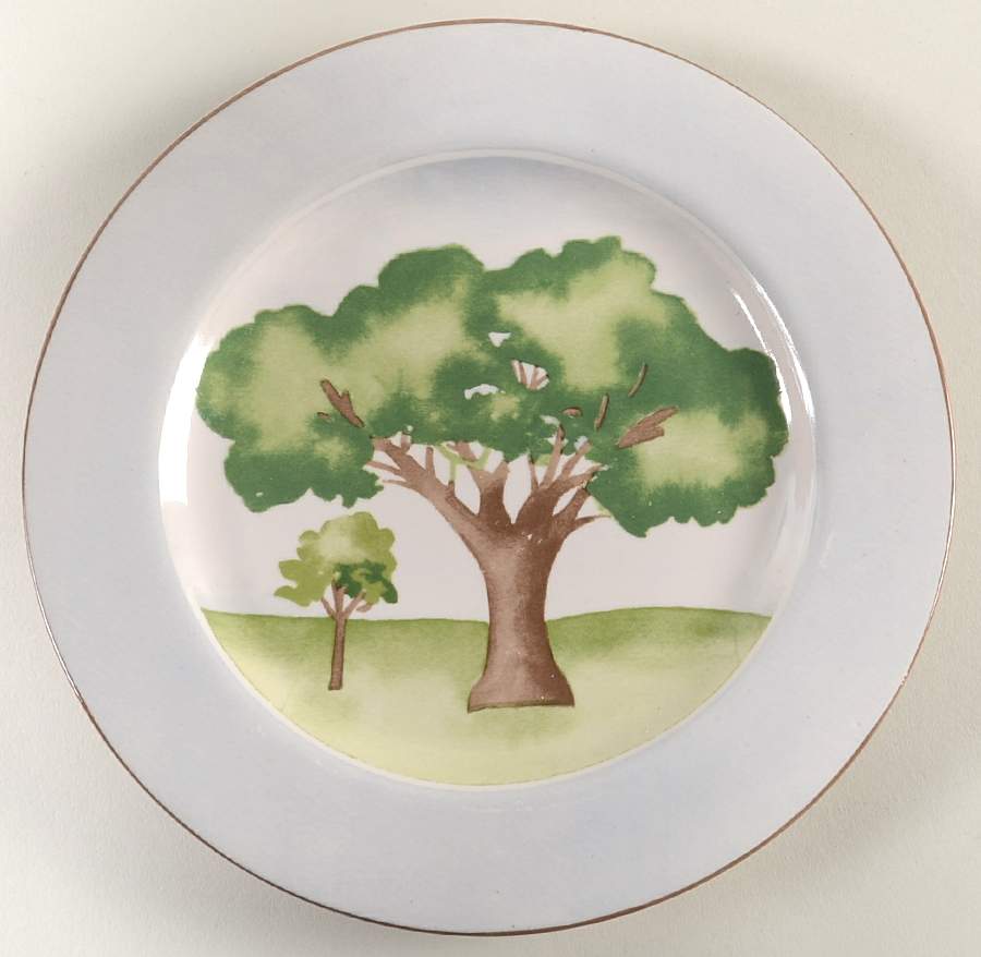 Just Leaves Salad Plate by Waverly-1