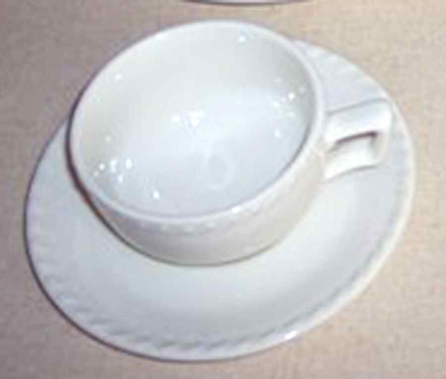 WLK8 Flat Cup & Saucer Set by Walker-1