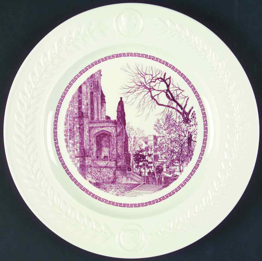 University of Pennsylvania Mulberry Dinner Plate by Wedgwood-1
