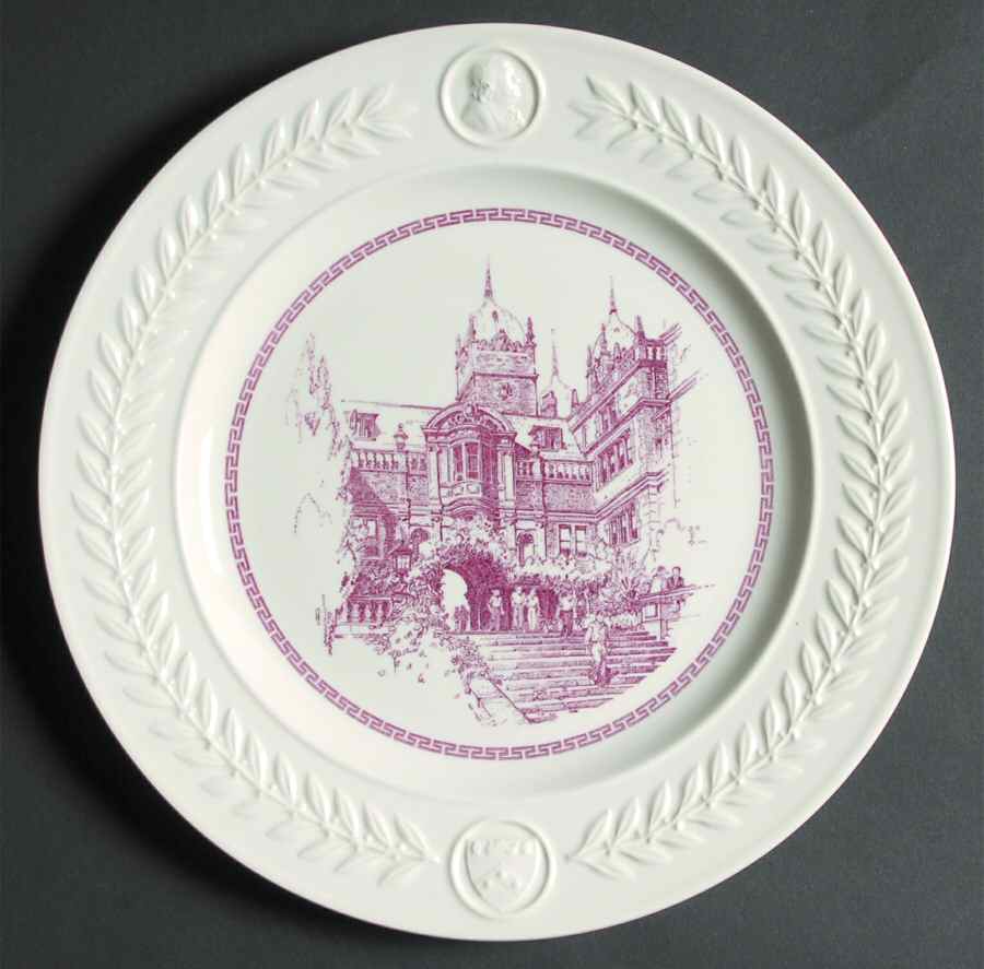 University of Pennsylvania Mulberry Dinner Plate by Wedgwood-1