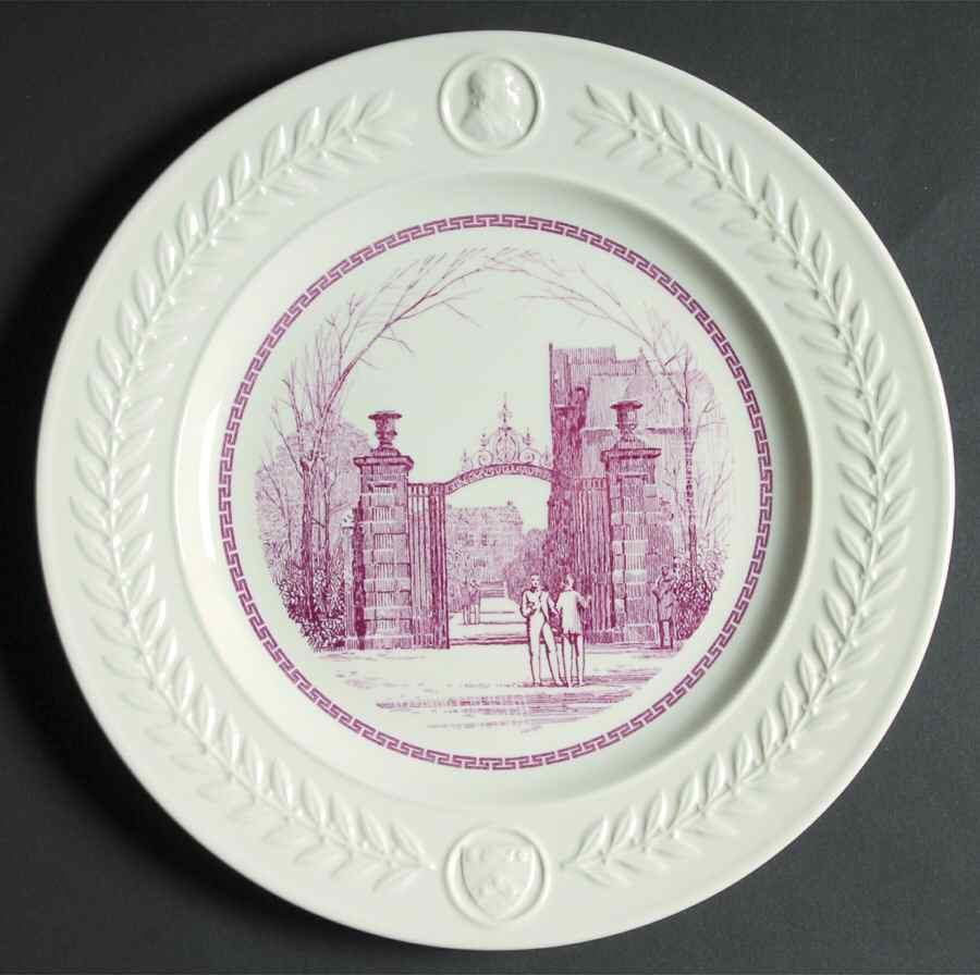 University of Pennsylvania Mulberry Dinner Plate by Wedgwood-1