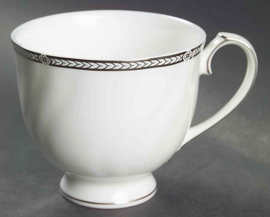 Crown Platinum Footed Cup by Wedgwood-1