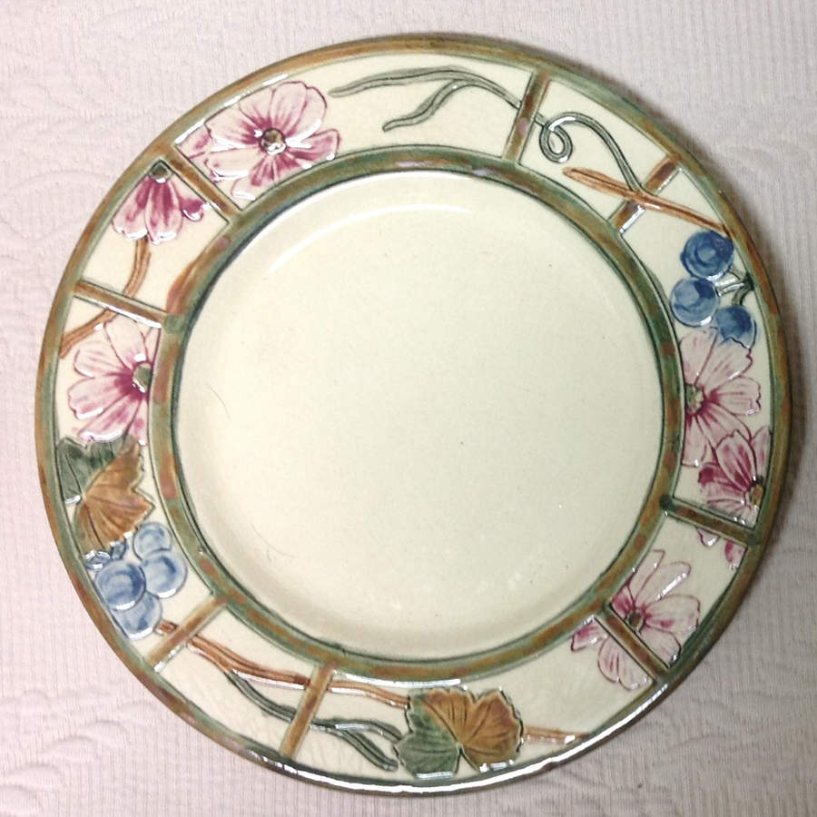 Zona Floral Salad Plate by Weller-1