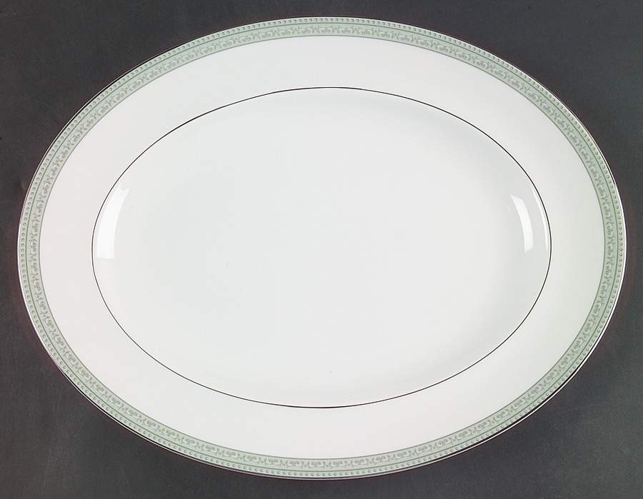 Juliet 14" Oval Serving Platter by Wedgwood-1