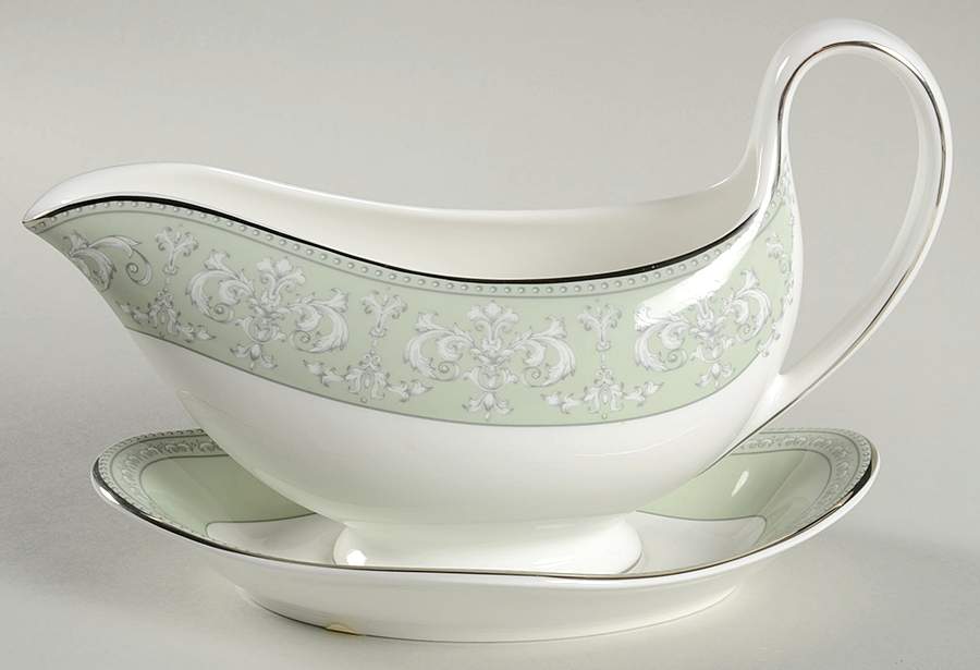 Juliet Gravy Boat & Underplate by Wedgwood-1