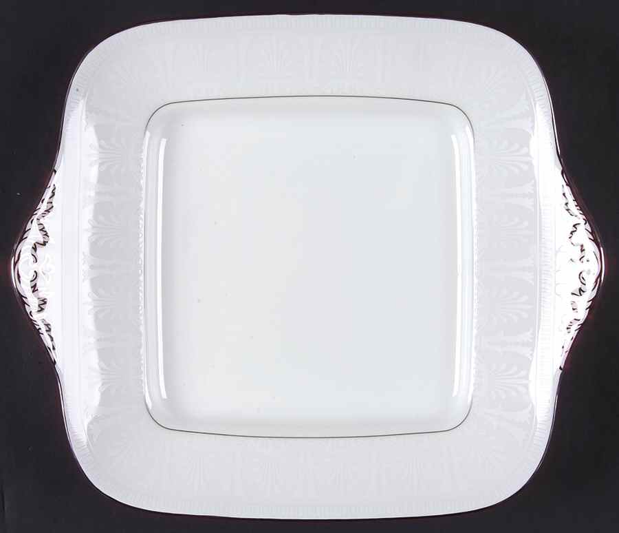 Beresford 2000 Square Handled Cake Plate by Wedgwood-1