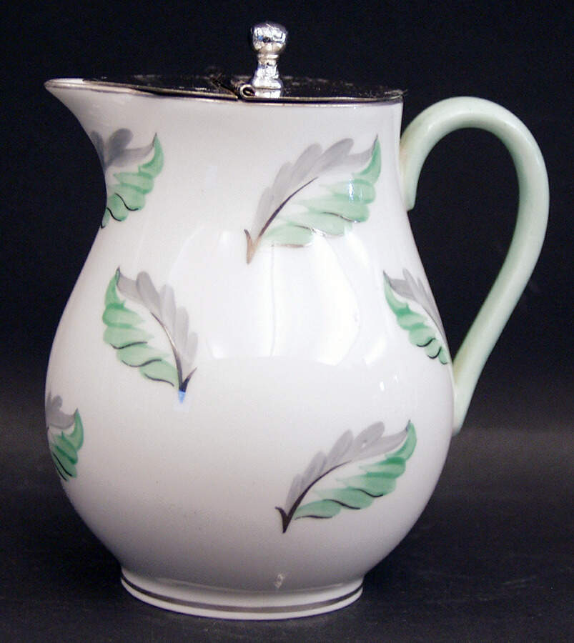 Falling Leaves Syrup with Metal Lid by Wedgwood-1