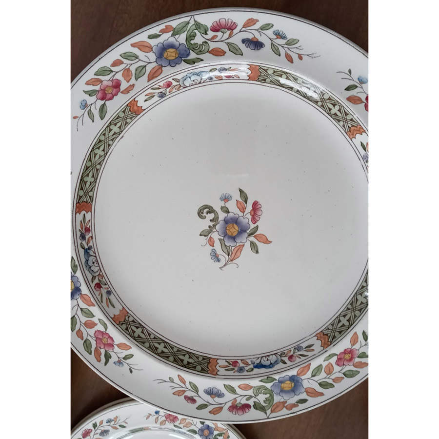 Ku Tani Chop Plate (Round Platter) by Wedgwood-1