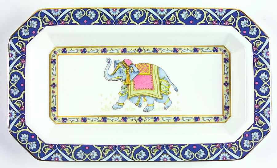 Blue Elephant Tray by Wedgwood-1