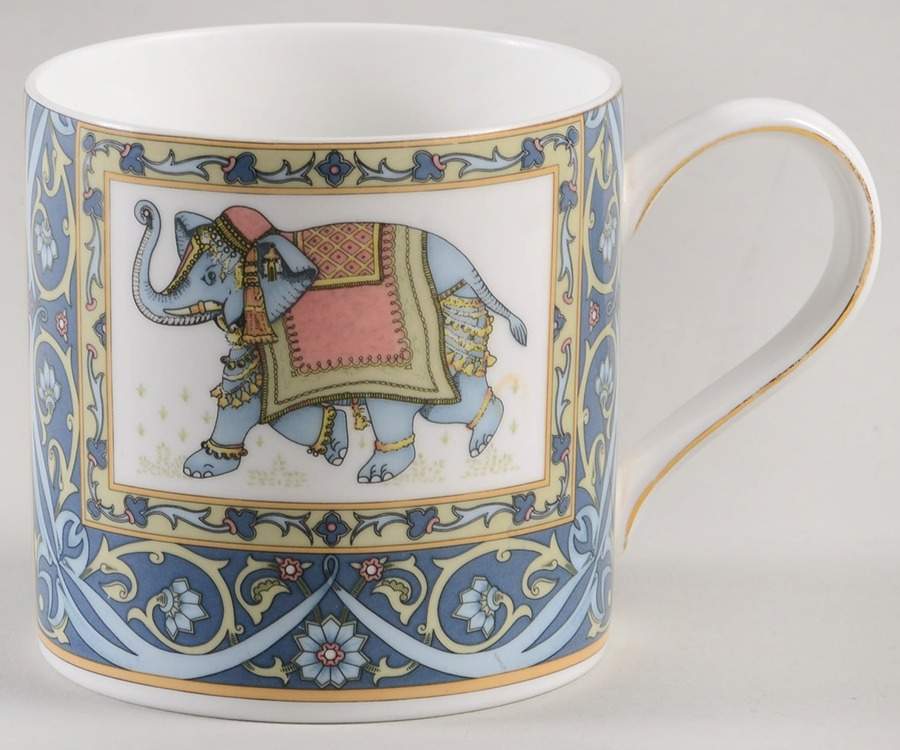 Blue Elephant Mug by Wedgwood-1