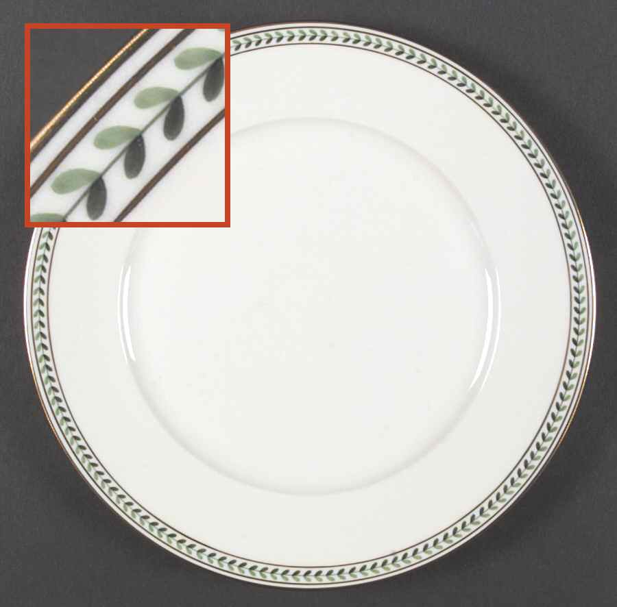 Alt Wiener Blattchenkante Service Plate (Charger) by Wiener Porzellan-1