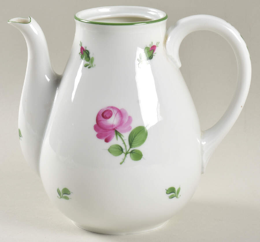 Viennese Rose Mini Coffee Pot No Lid by Wiener Porzellan-1